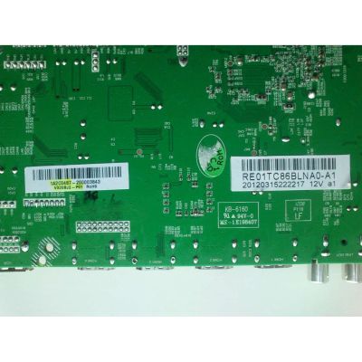 MAIN PARA TV RCA / NUMERO DE PARTE RE01TC86BLNA0-A1 / 1A2C0487 V.1 / T.RSC8.6B 11481 / 20120315222217 12V a1 / MODELOS LED46A55R120Q / LED55B55R120Q - Imagen 2